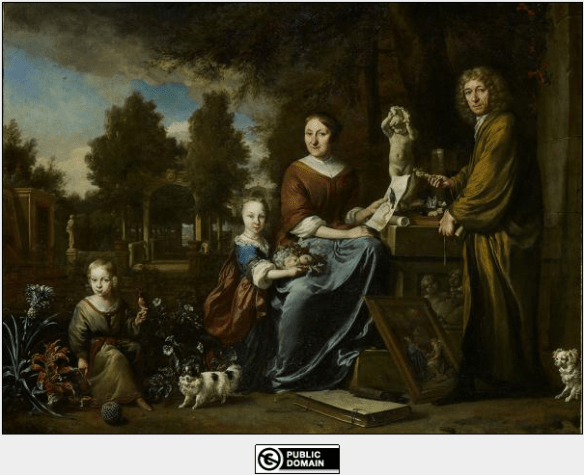 Portrait of Agnes Block and Family
